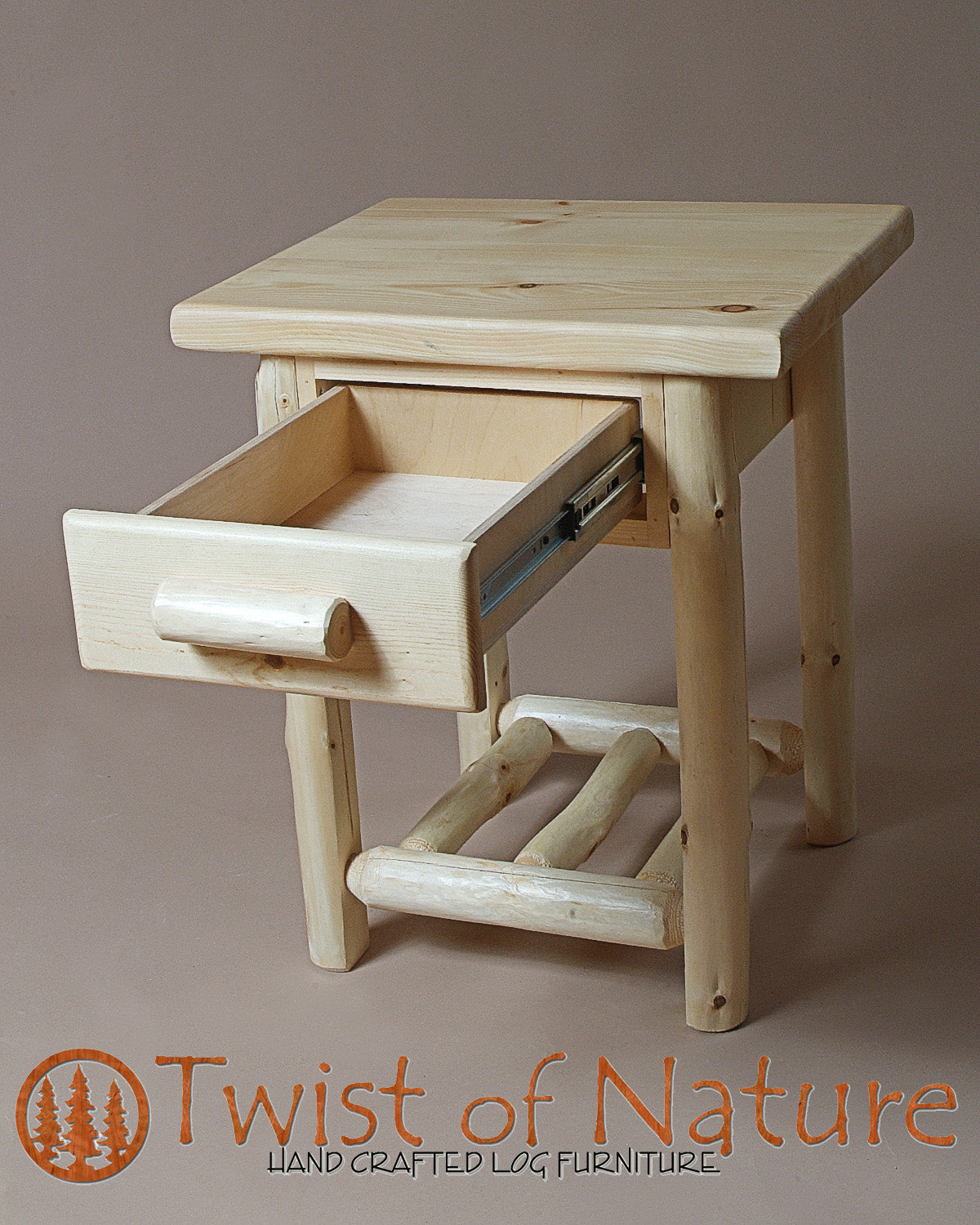 Standard Nightstand w/Drawer and Shelf