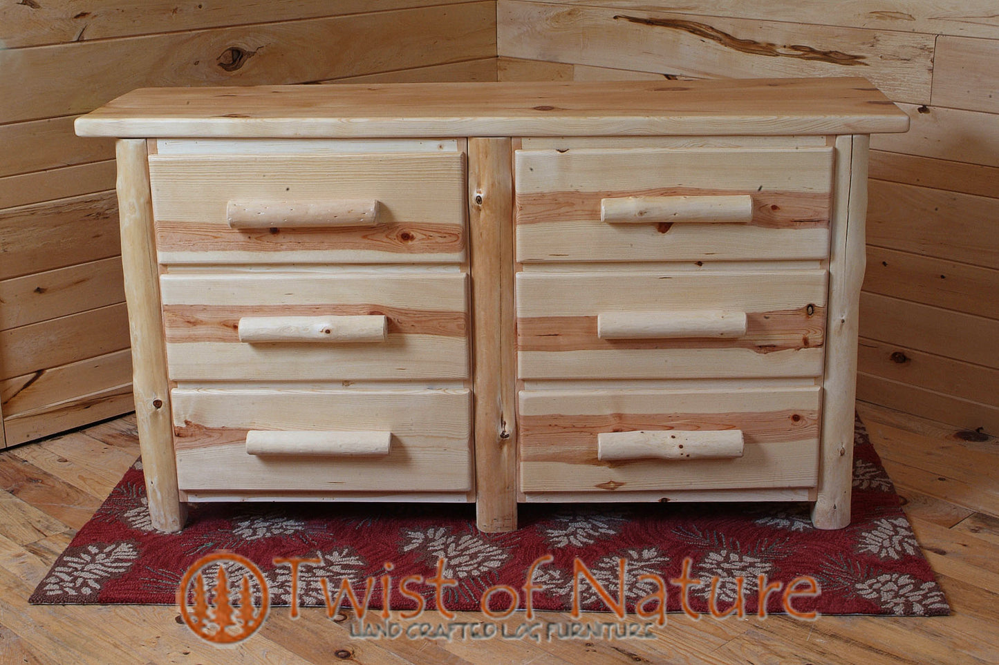 Large Log Dresser – 66″ Side by Side