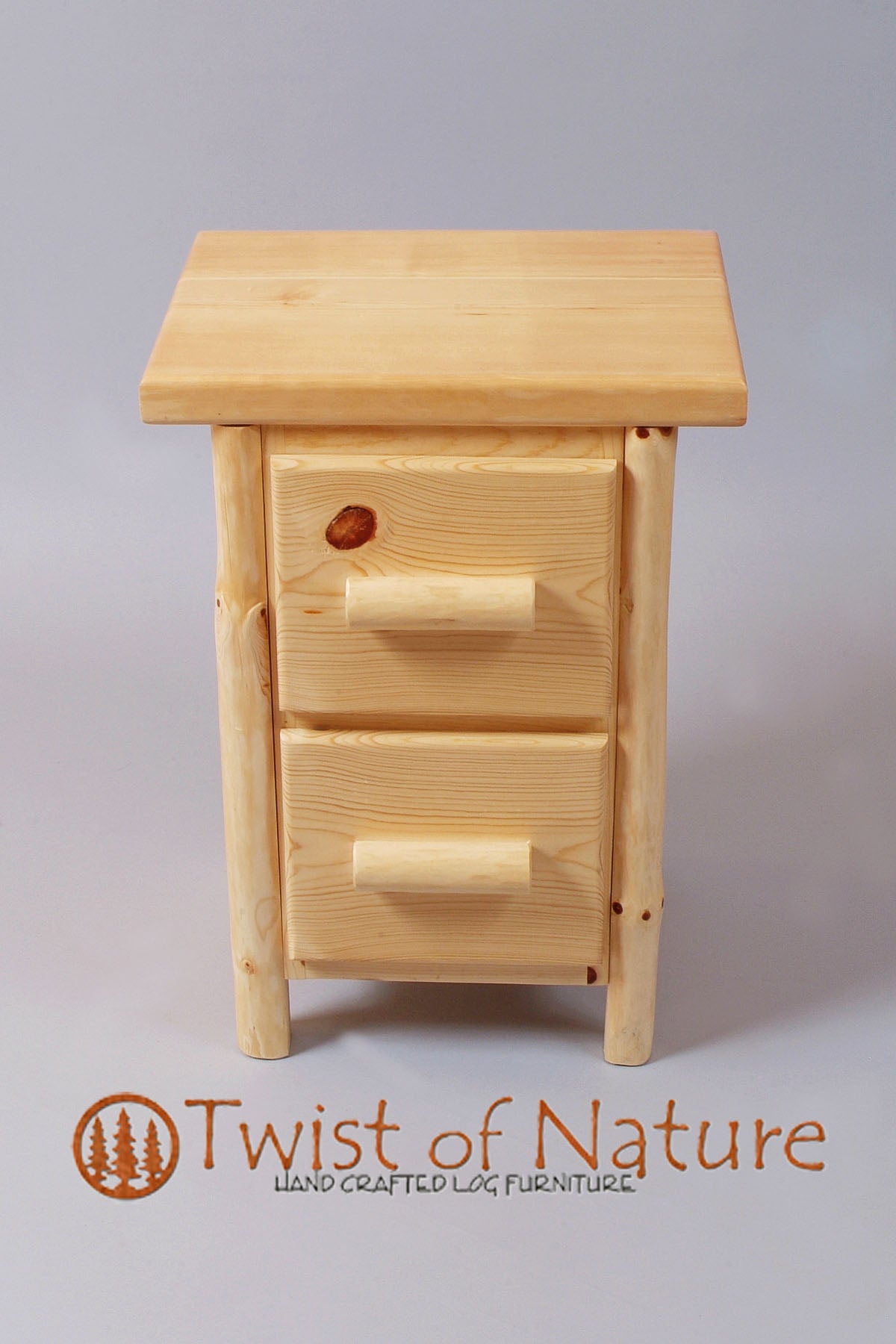 Space Saver 2 Drawer Nightstand/Endtable