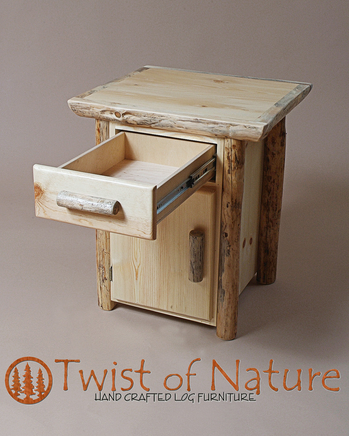 Standard Door and Drawer Nightstand