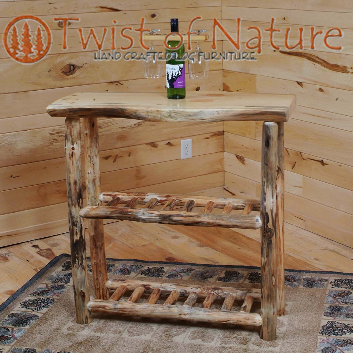 Large Live Edge Sofa Table - Twist of Nature