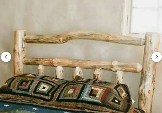 Deluxe Log Headboard (Ready to Assemble)