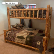 Classic Log Bunk Bed - Twist of Nature