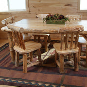Log Kitchen Chair - Twist of Nature