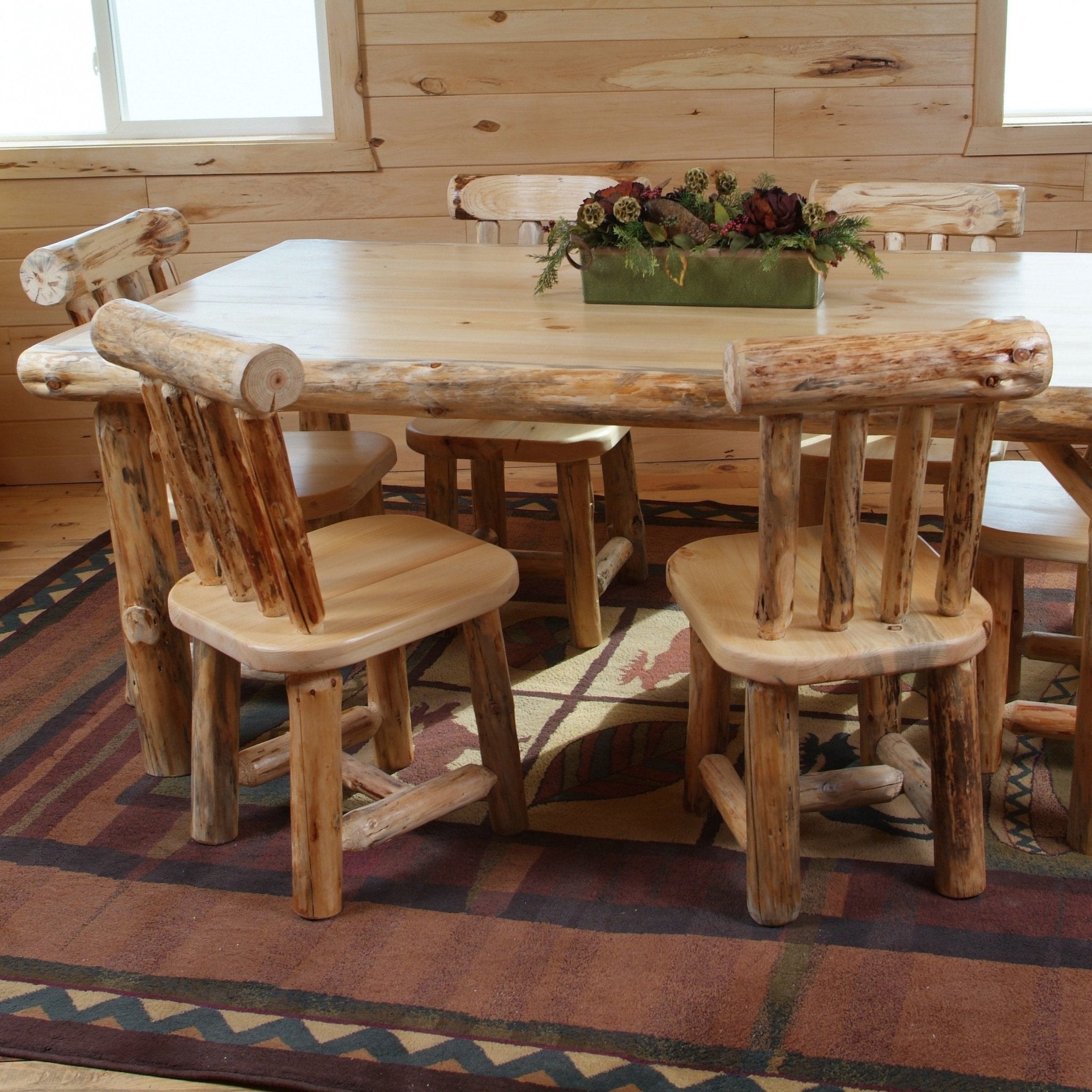 Log Kitchen Chair - Twist of Nature