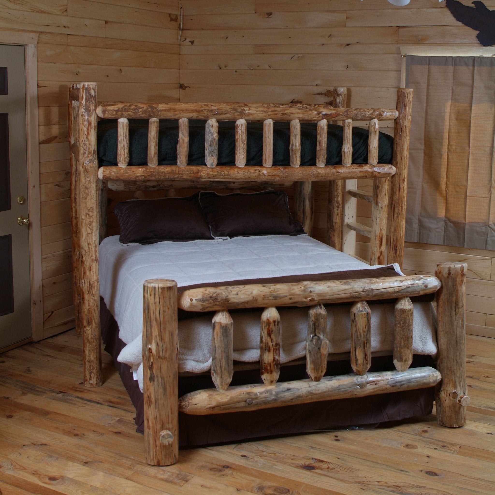 Log Loft Bed - Twist of Nature