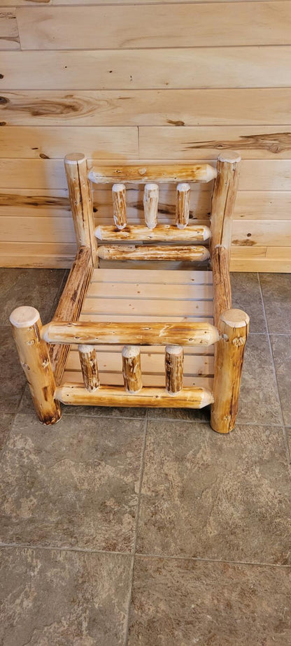 Log Dog Bed (Ready to Assemble)
