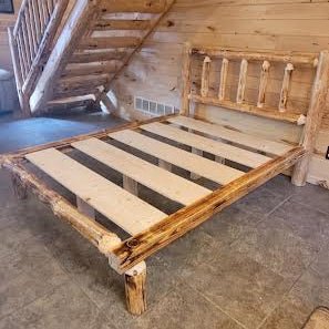 Storage - Friendly Space Saving Platform Log Bed - Twist of Nature