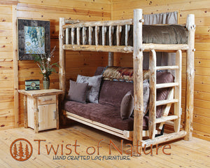 Log Futon Bunk