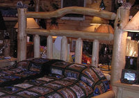 Deluxe Log Headboard (Ready to Assemble)