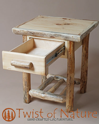 Standard Nightstand w/Drawer and Shelf