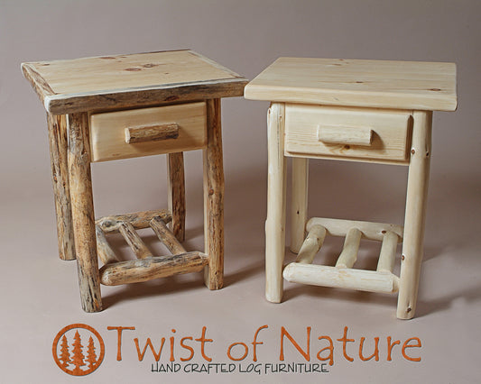 Standard Nightstand w/Drawer and Shelf