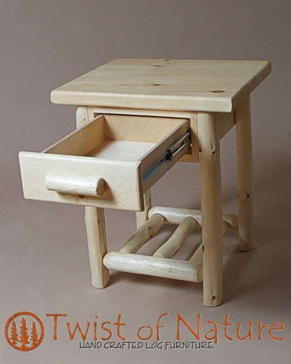 Standard Nightstand w/Drawer and Shelf