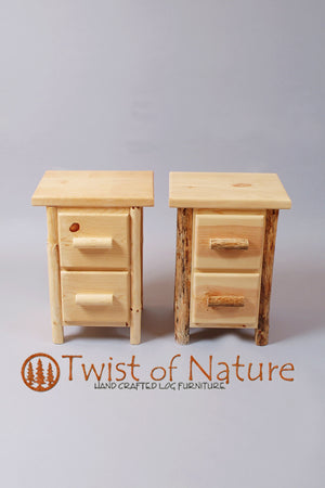 Space Saver 2 Drawer Nightstand/Endtable