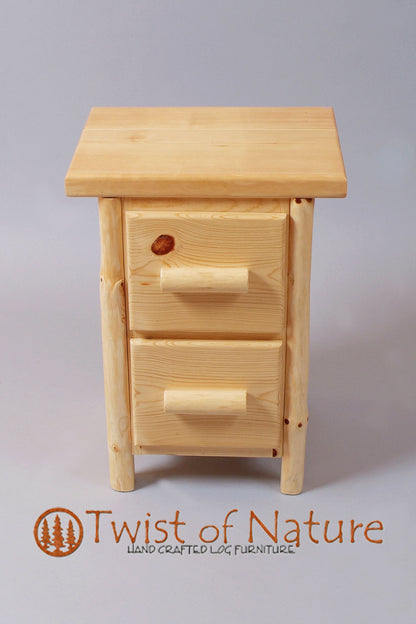 Space Saver 2 Drawer Nightstand/Endtable