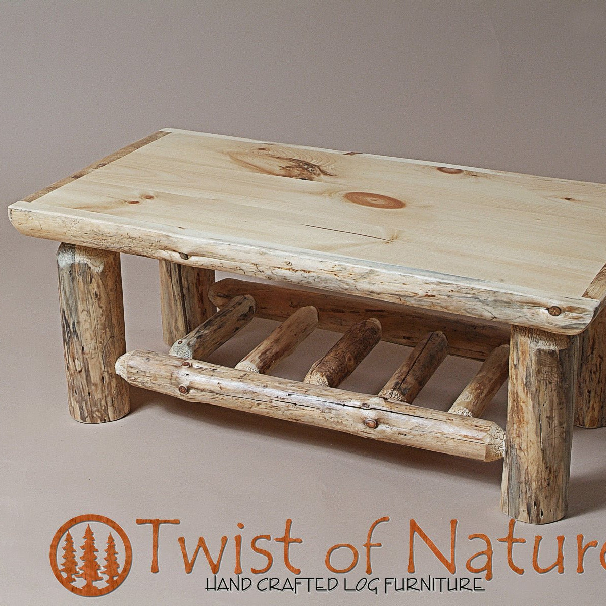 Classic Log Coffee Table - Twist of Nature