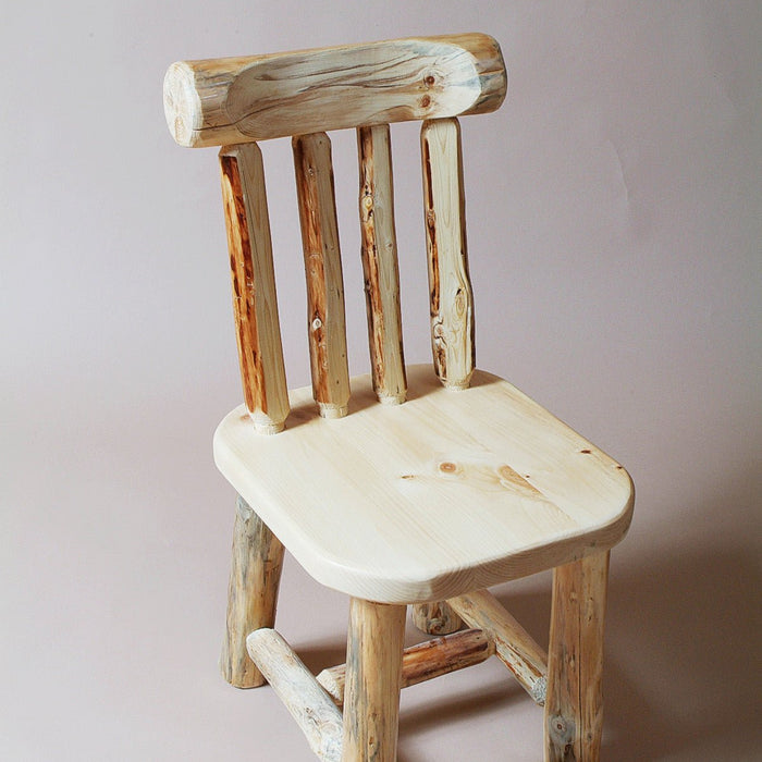 Live Edge Log Dining Table | Handcrafted Log Furniture from Minnesota ...
