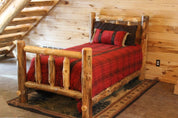 Log Cabin Bed Frame - Twist of Nature