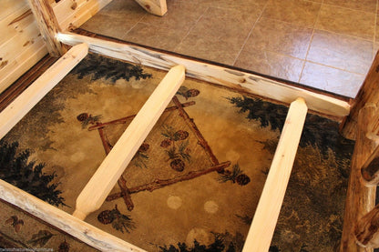 Deluxe Log Cabin Bed Frame (Ready to Assemble)
