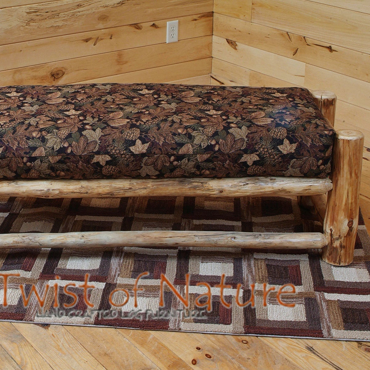 Loveseat Ottoman - Twist of Nature