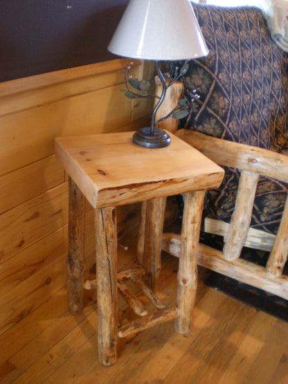 Slab (Live Edged) End Table