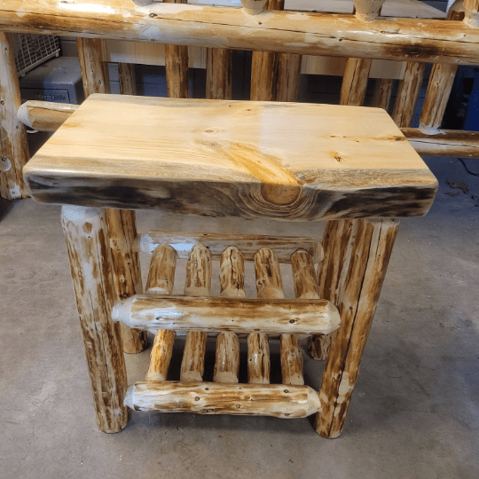 Small Live Edge Sofa Table - Twist of Nature