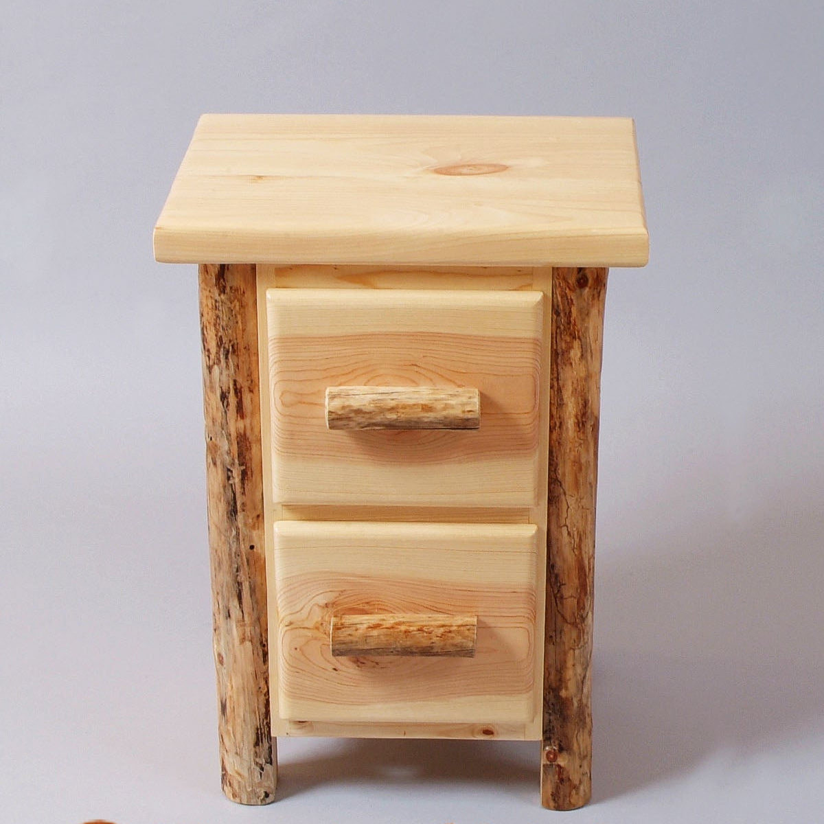 Space Saver Nightstand - 2 - Drawer - Twist of Nature