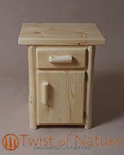 Standard Nightstand - Door & Drawer - Twist of Nature