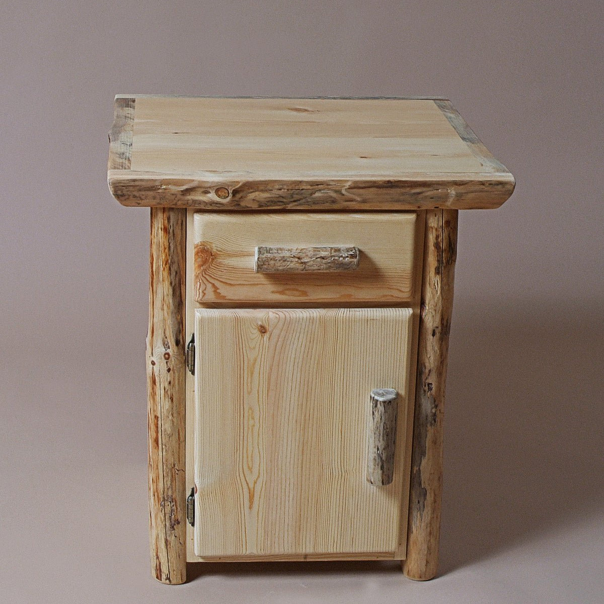 Standard Nightstand - Door &amp; Drawer - Twist of Nature