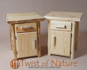 Standard Nightstand - Door & Drawer - Twist of Nature