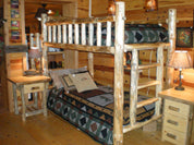 Log Bunk Bed Frame - Twist of Nature