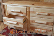 Wide Log Dresser - Twist of Nature
