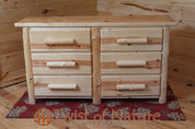 Wide Log Dresser - Twist of Nature