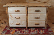 Wide Log Dresser - Twist of Nature